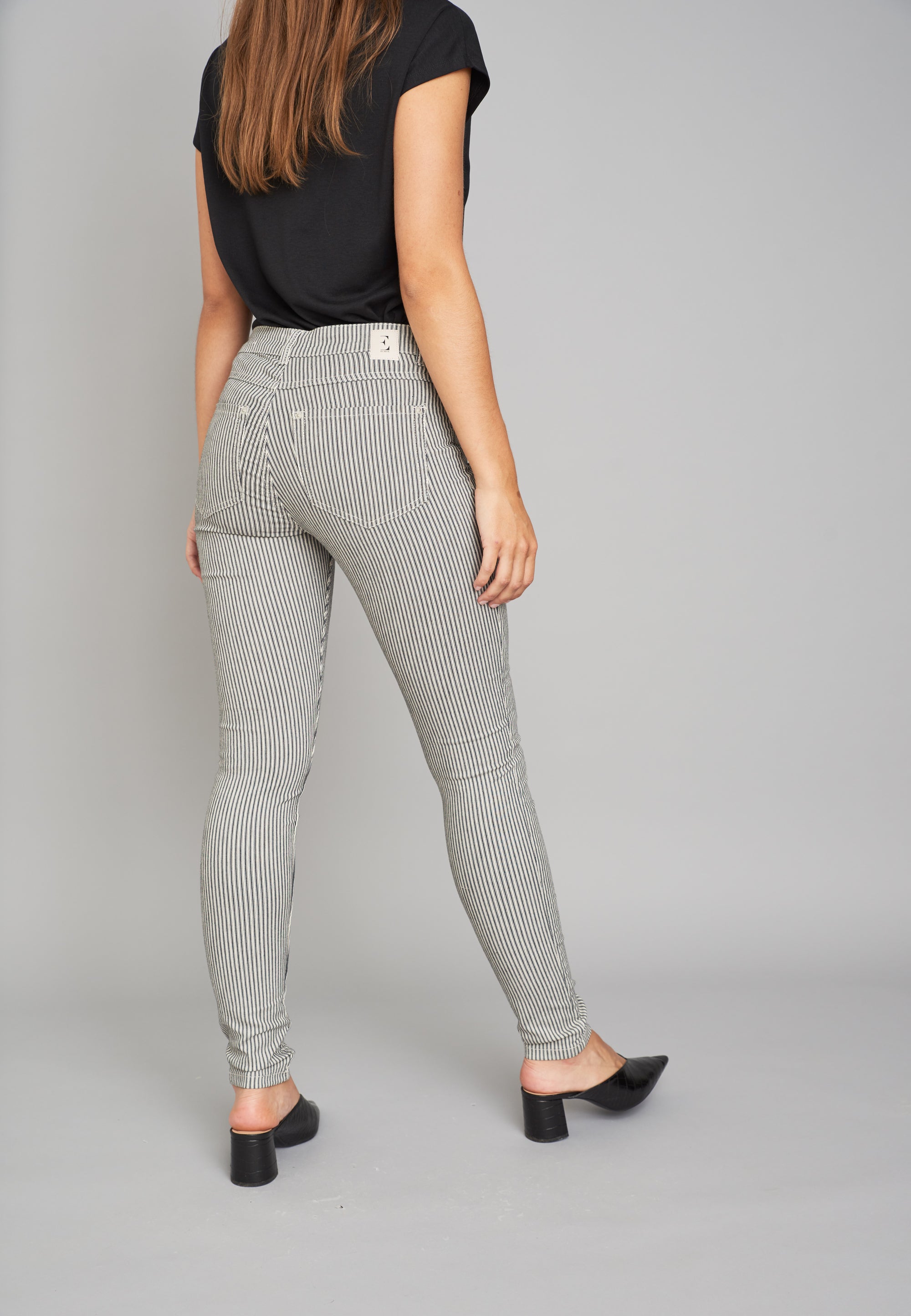 ECHTE Bless Trousers Trousers 05002 Black Stripe