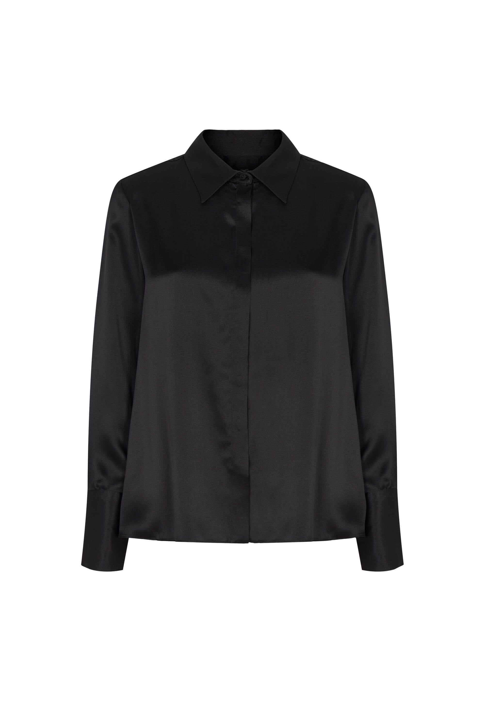 ECHTE Classic shirt Shirts 01000 Black