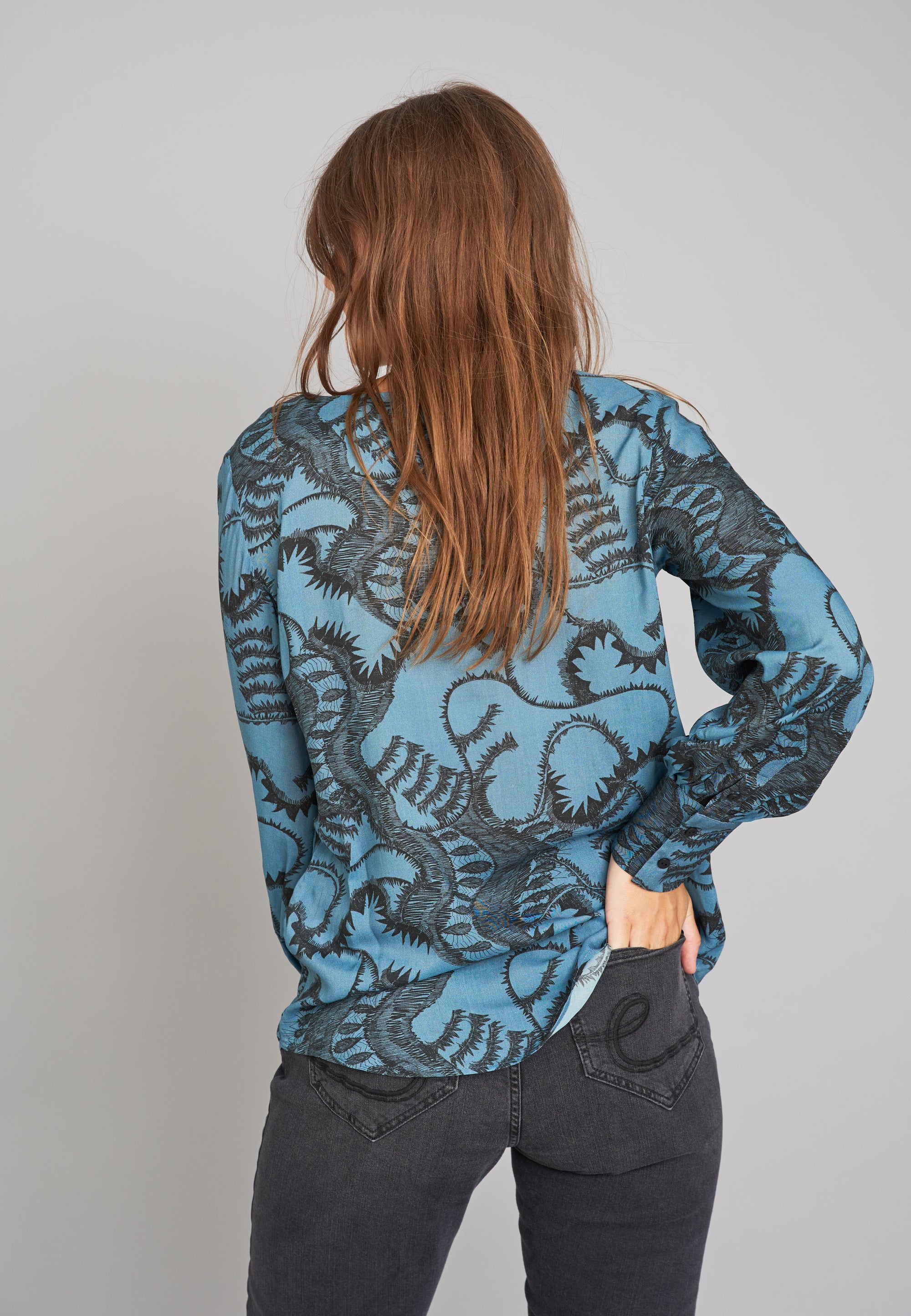 ECHTE Electra, Regular Shirts Shirts 05013 Provinsial Blue Lace