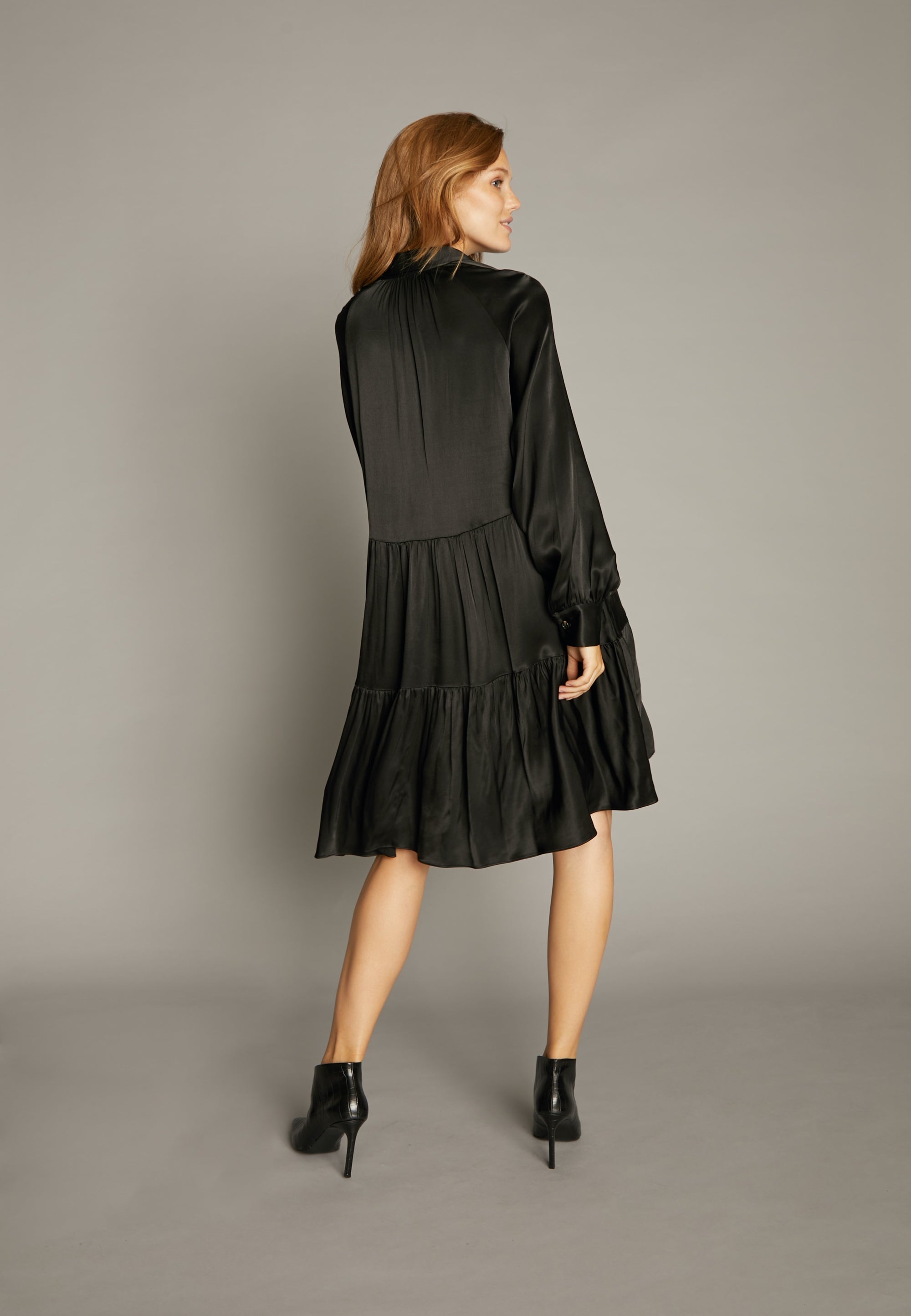 ECHTE Full-Volume Mini Dress, Dresses Dresses 01000 Black