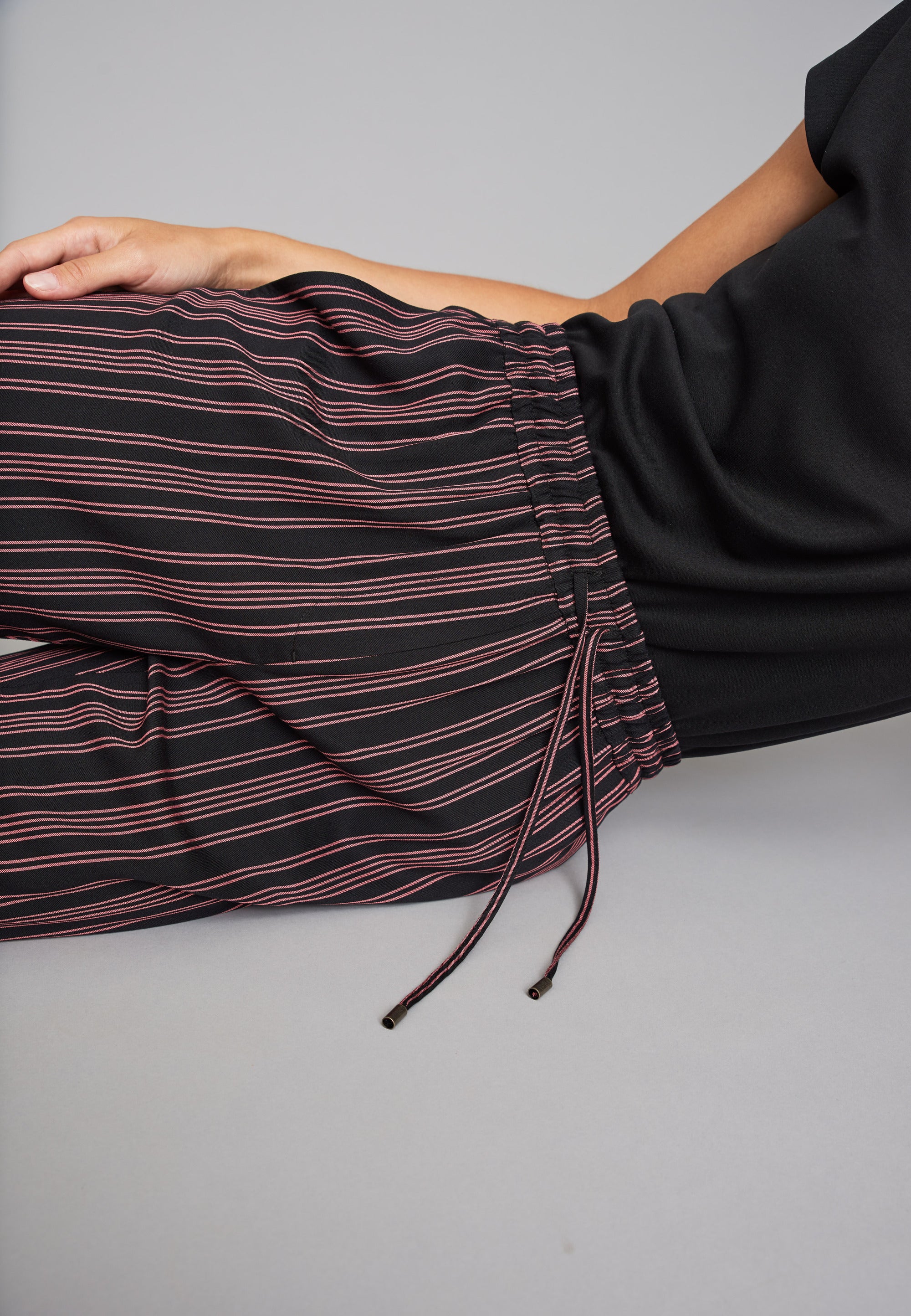 ECHTE Game, Loose Trousers SL Trousers 07006 Baroque Rose stripe