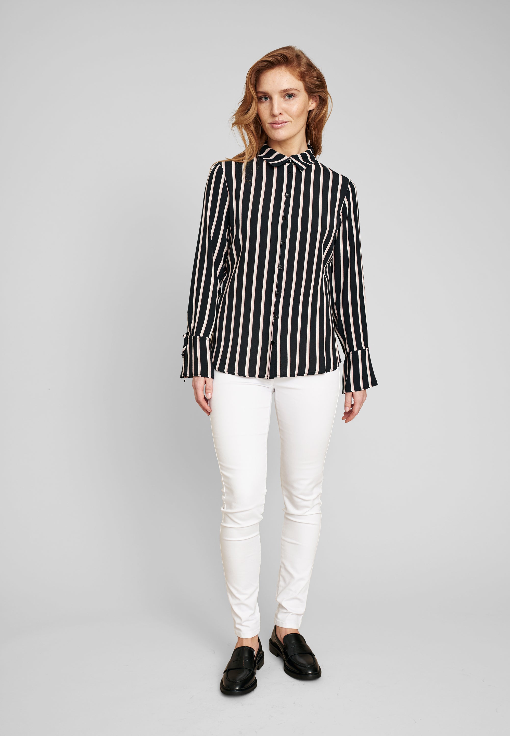 ECHTE Nahla, Skinny Trousers SL Trousers 02000 White