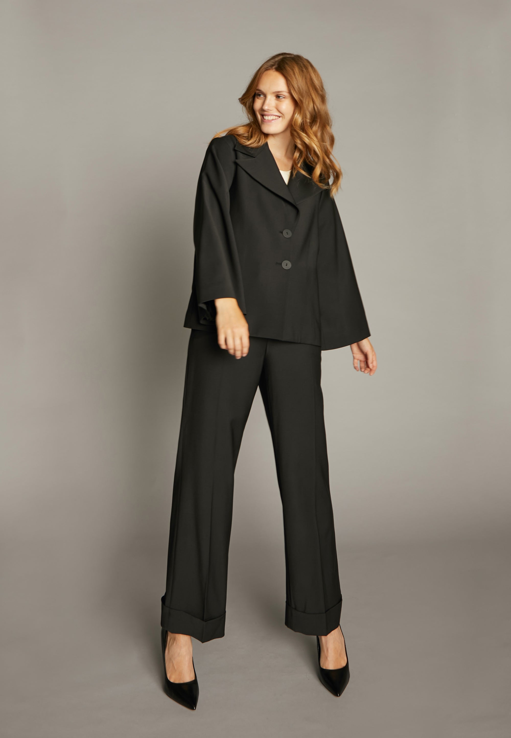 ECHTE Oversized Blazer Jackets 01000 Black