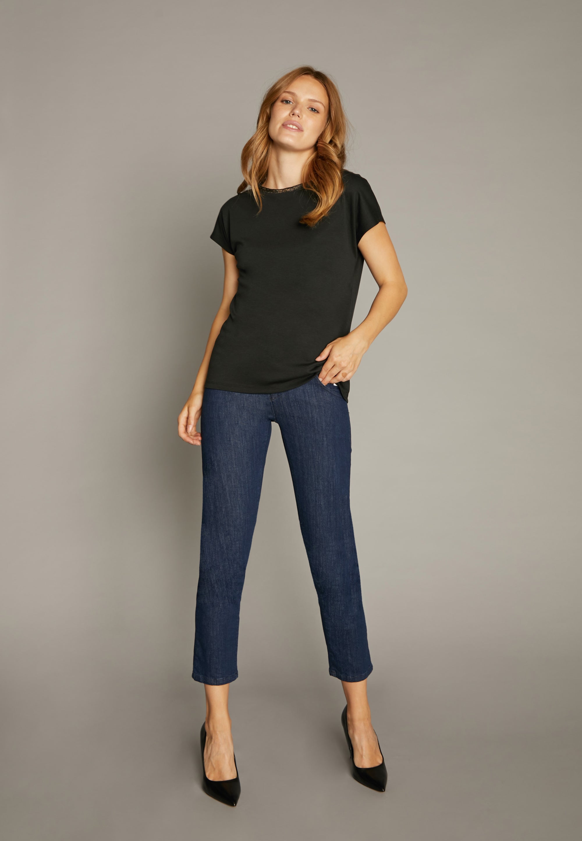 ECHTE Harmony Chain T-shirt T-Shirts 01000 Black