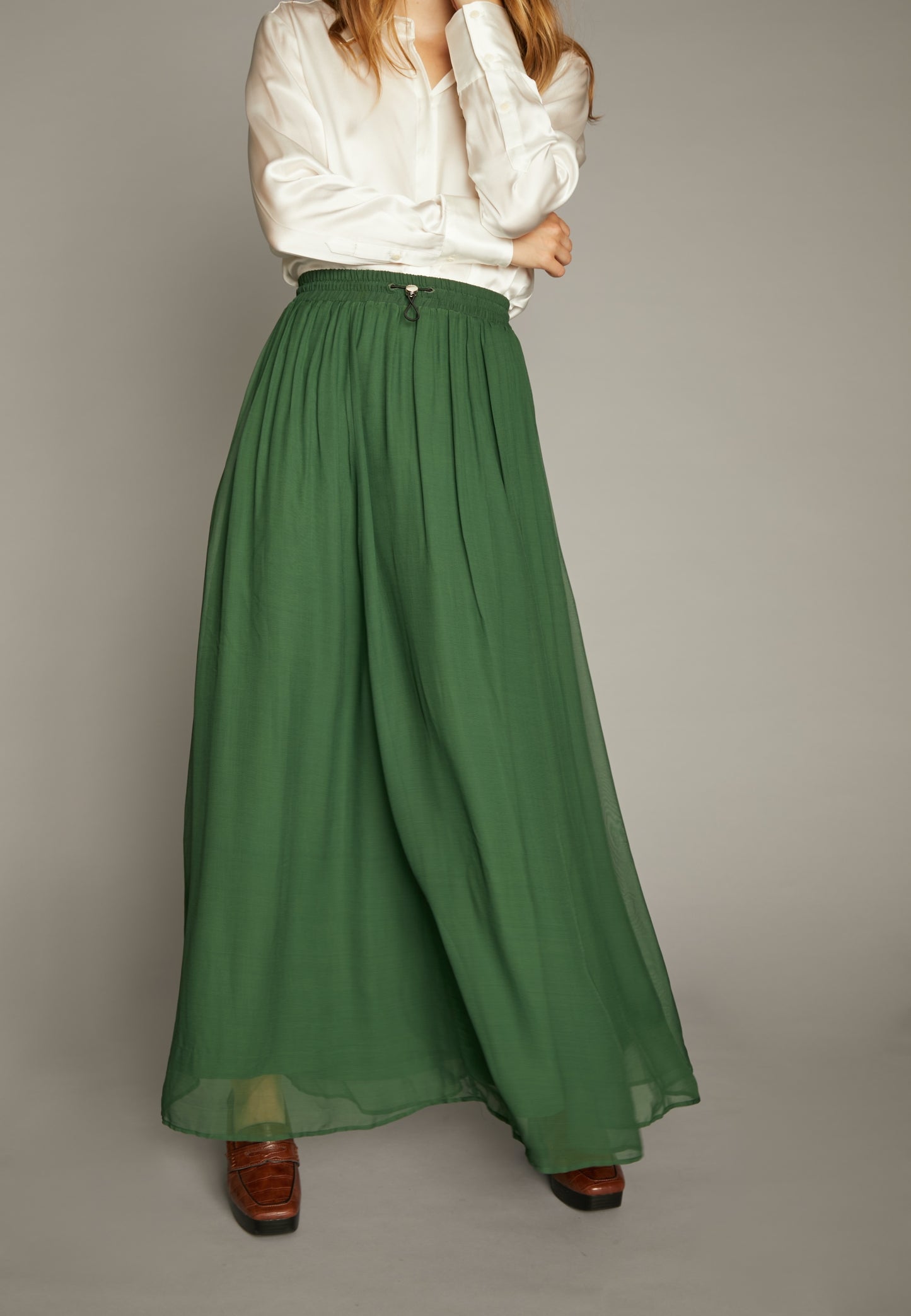 ECHTE Ruffled Skirt Skirts 03101 Grass