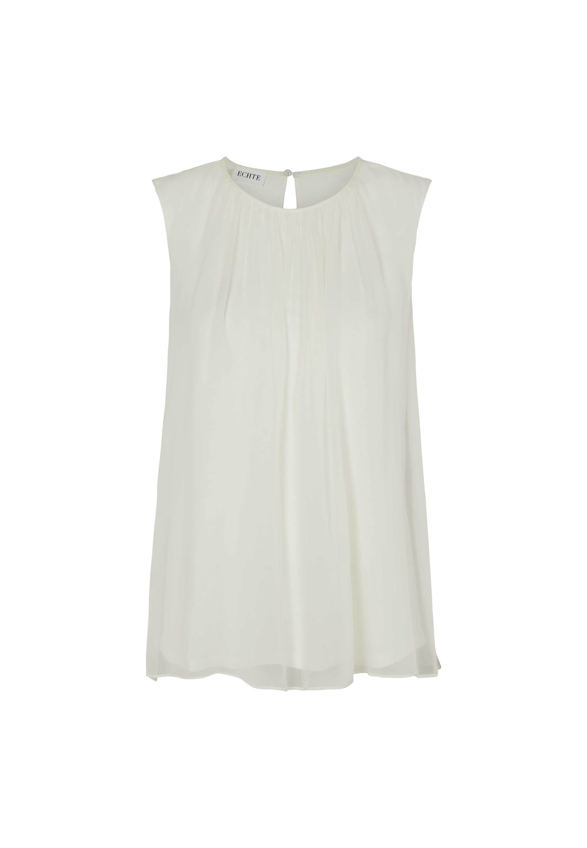 ECHTE Ruffled Top Tops 01015 Off White