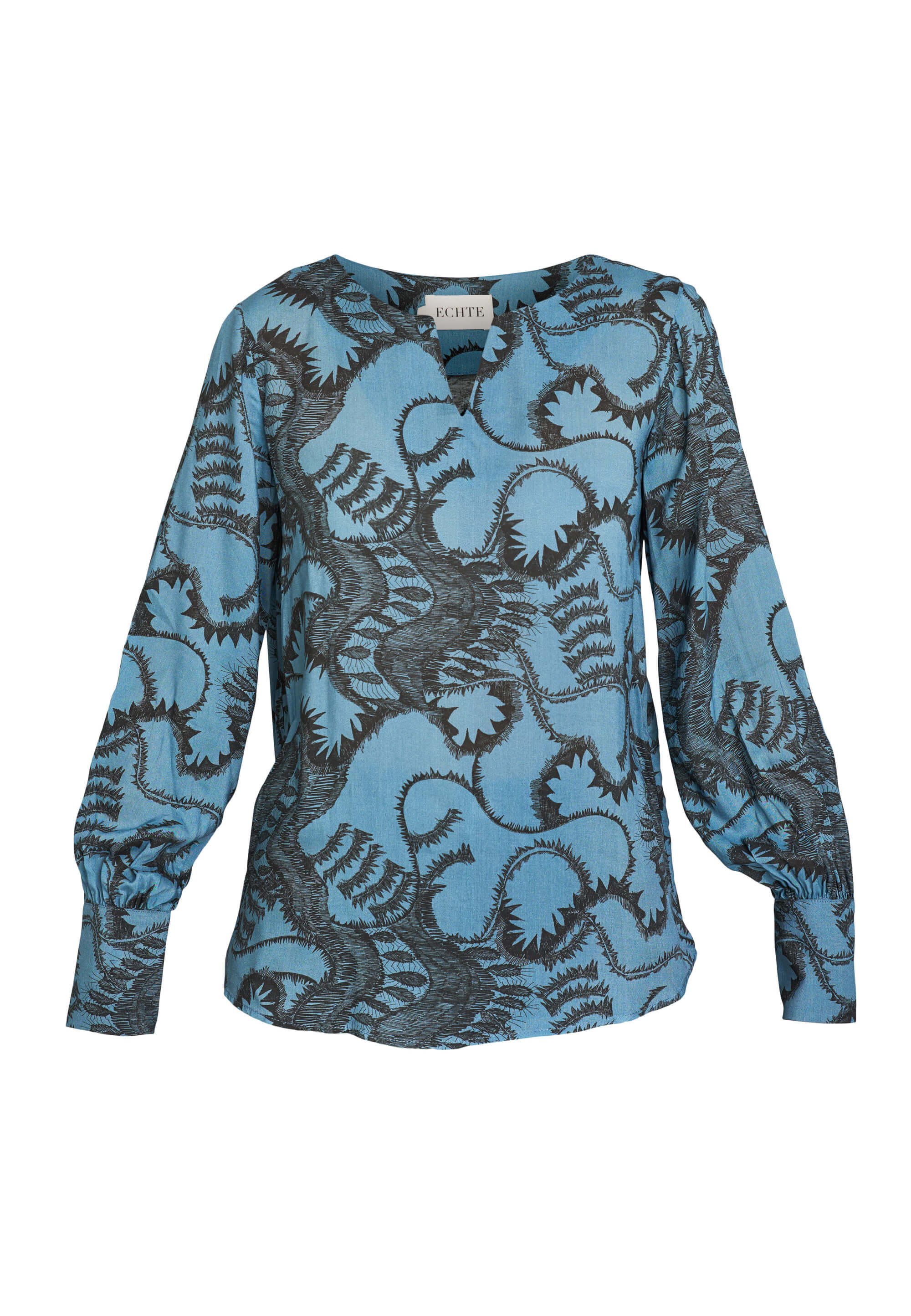 ECHTE Electra, Regular Shirts Shirts 05013 Provinsial Blue Lace