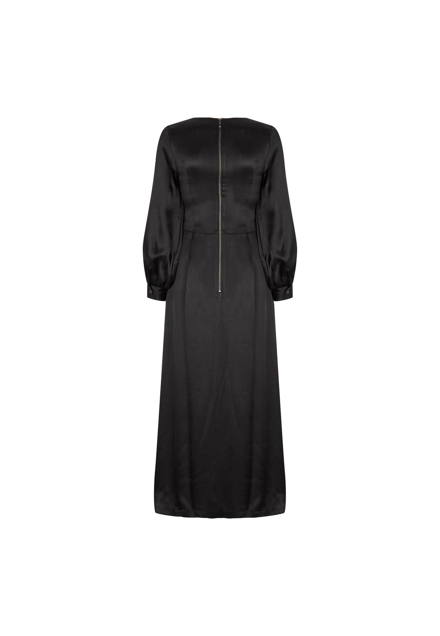 ECHTE Puff-Sleeve Dress, Dresses Dresses 01000 Black