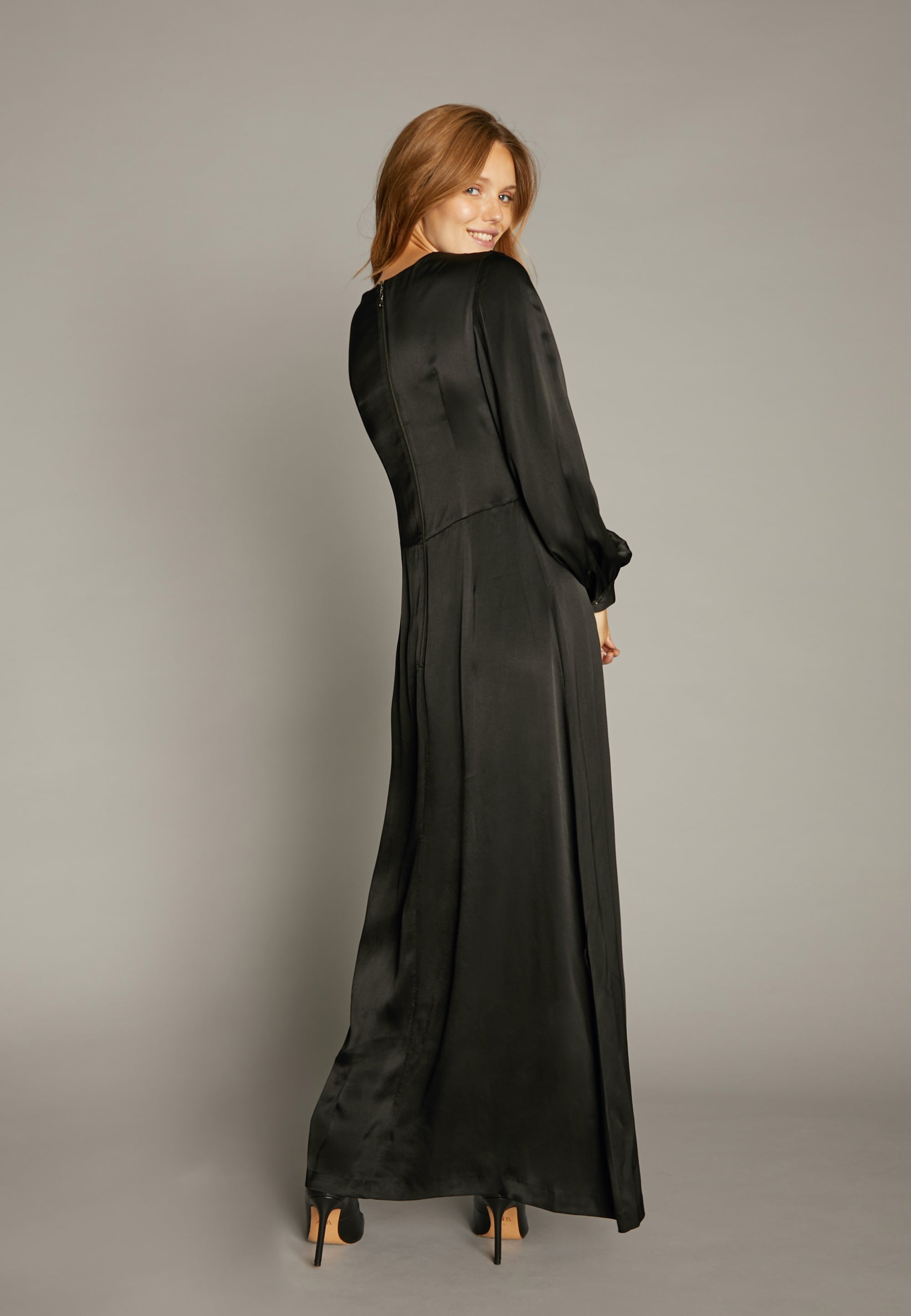 ECHTE Puff-Sleeve Dress, Dresses Dresses 01000 Black