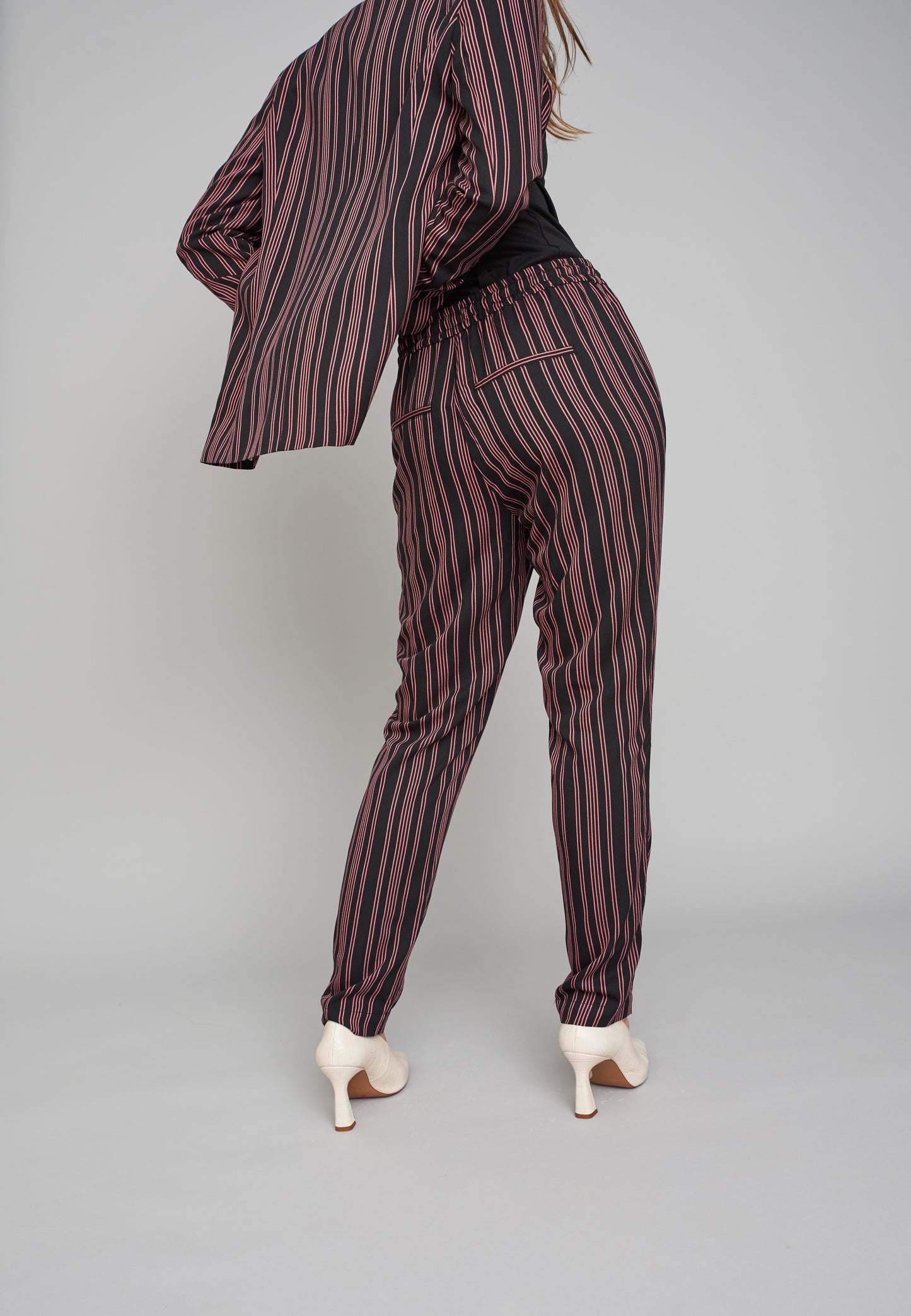 ECHTE Game, Loose Trousers SL Trousers 07006 Baroque Rose stripe