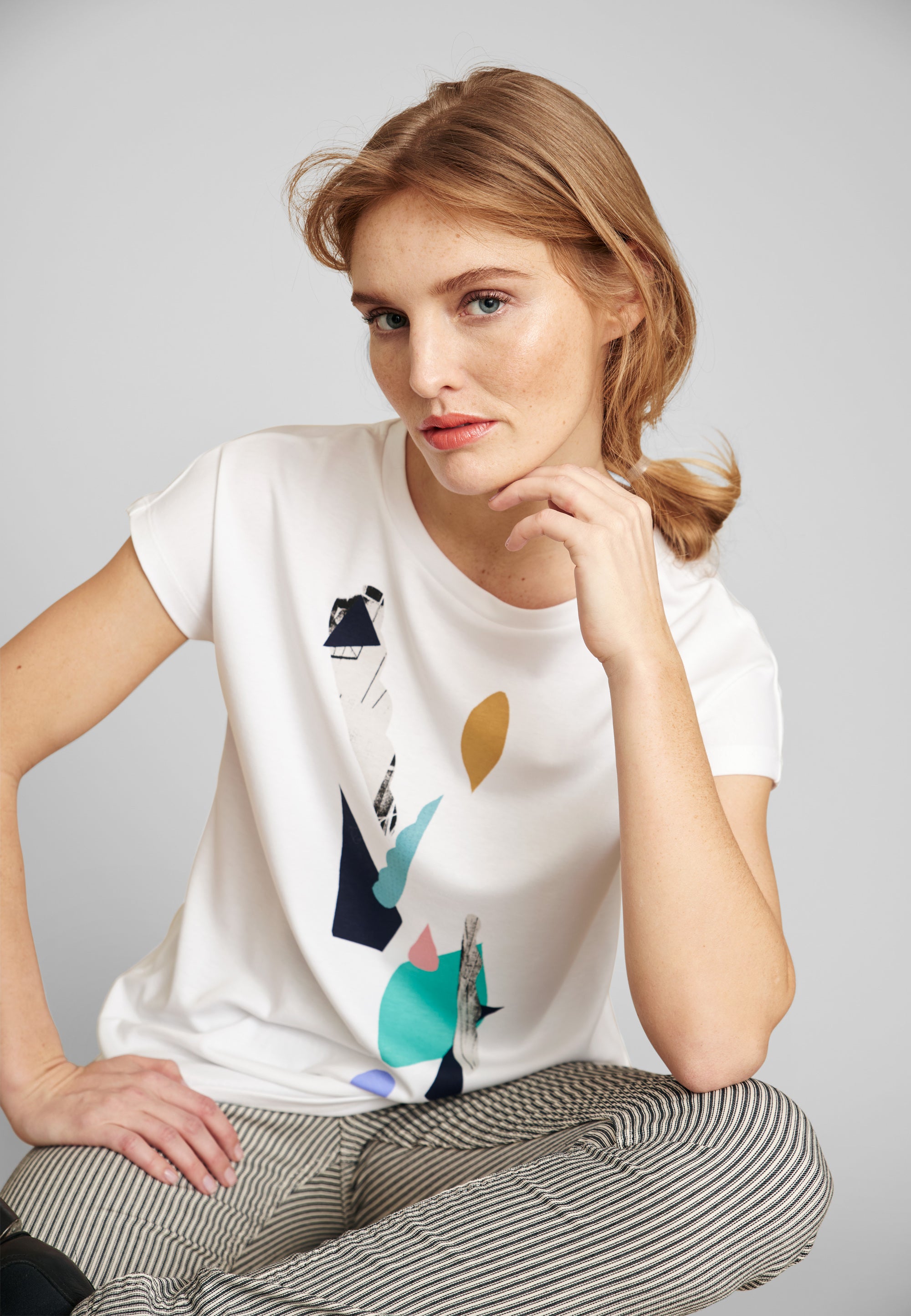 ECHTE Harmony art, Regular T-shirts T-Shirts 02000 White