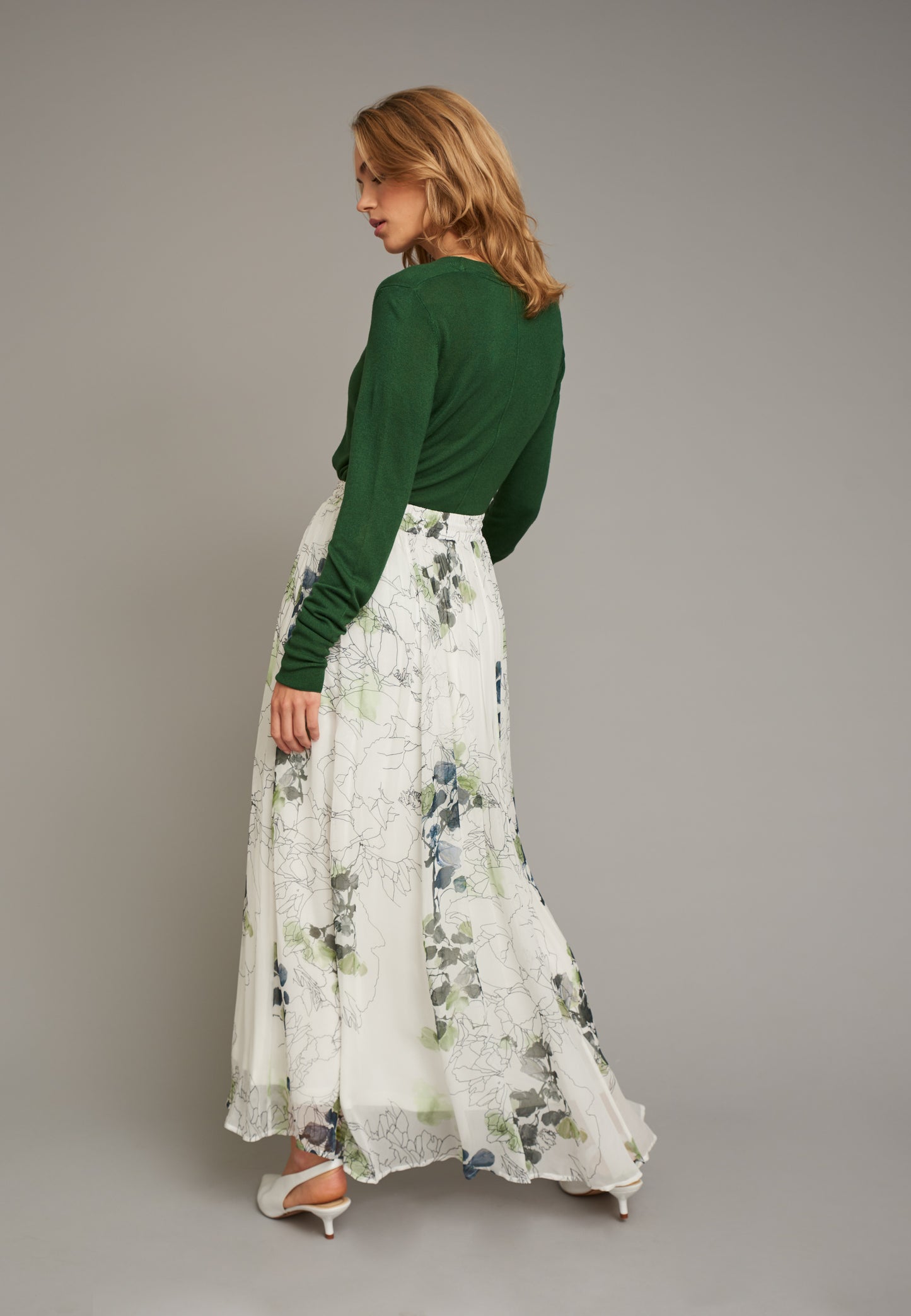 ECHTE Ruffled Skirt Skirts 05019 Mint Paint