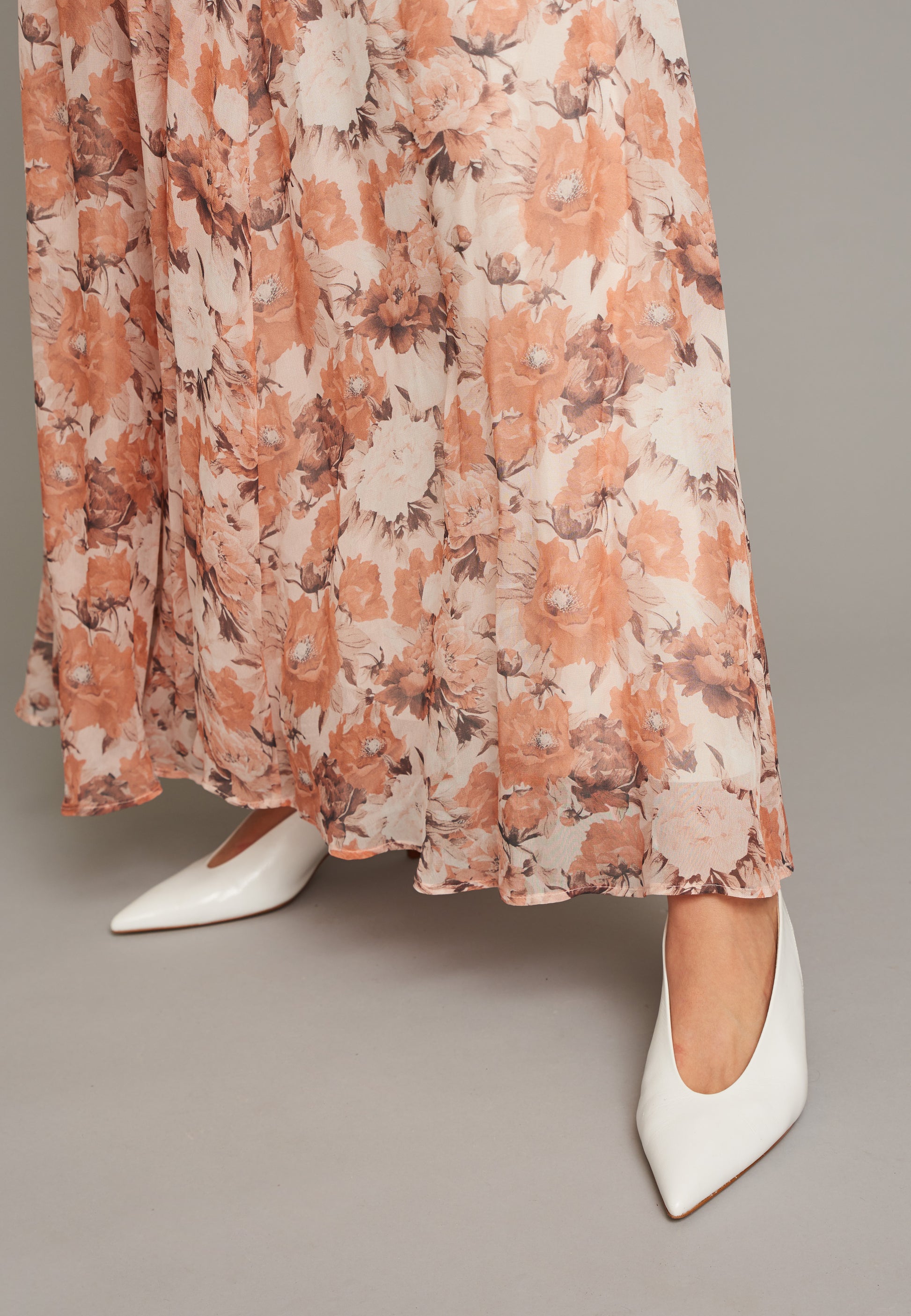 ECHTE Ruffled Skirt Skirts 05020 Flower Print