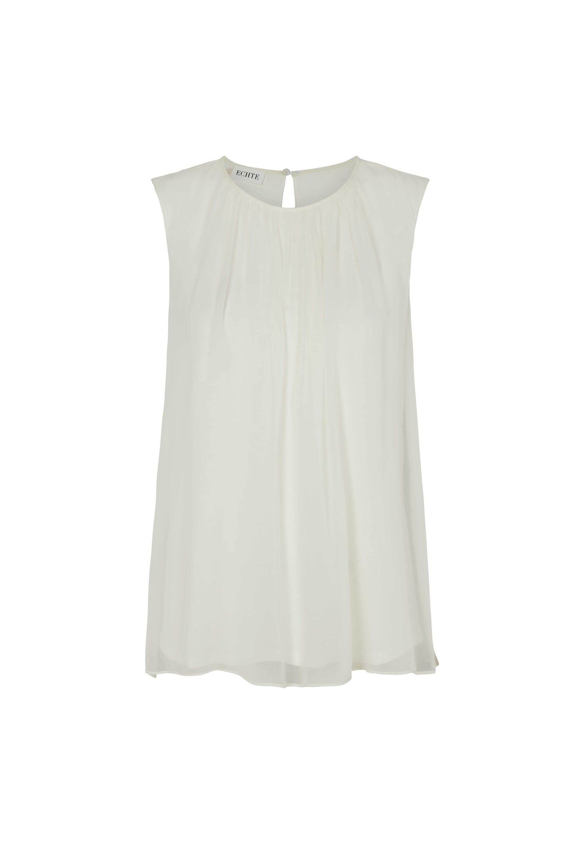 ECHTE Ruffled Top Tops 01015 Off White