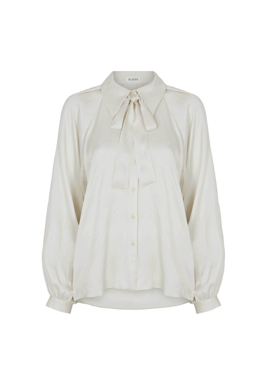ECHTE Shirt w/Bow Shirts 01015 Off White
